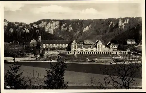 Ak Beuron an der Donau Württemberg, Benediktiner-Erzabtei St. Martin, Kloster