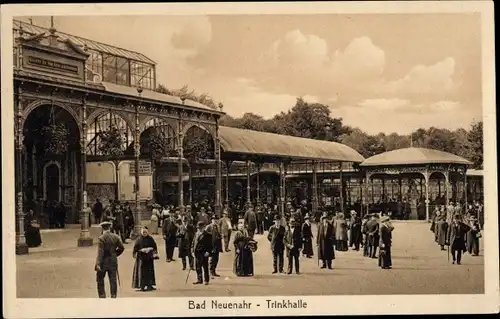 Ak Bad Neuenahr, Trinkhalle, Passanten