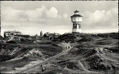 Ak Nordseebad Langeoog Ostfriesland, Wasserturm, Dünen