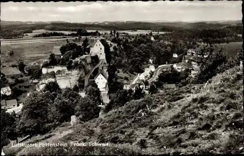 Ak Pottenstein in Oberfranken, Ortsansicht