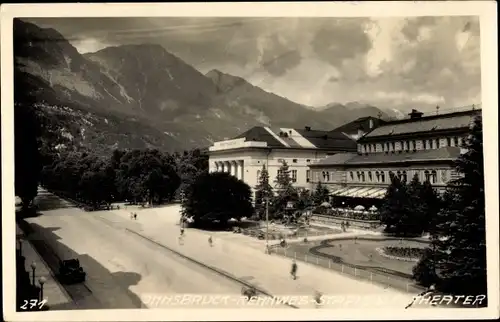 Ak Innsbruck in Tirol, Rennweg, Theater