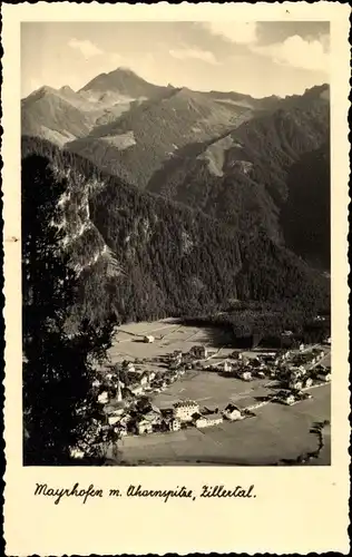 Ak Mayrhofen im Zillertal Tirol, Teilansicht