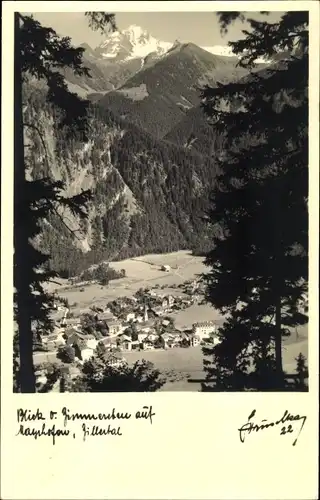 Ak Mayrhofen im Zillertal Tirol, Teilansicht