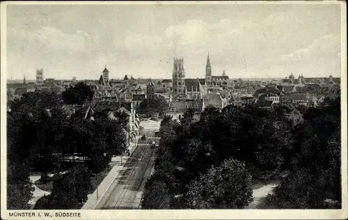 Ak Münster in Westfalen, Südseite