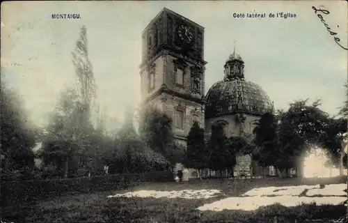 Ak Montaigu Scherpenheuvel Flämisch-Brabant, Kirche