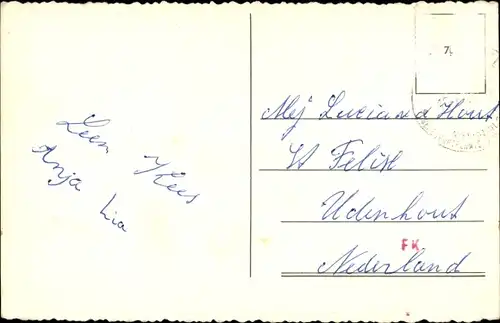 Passepartout Ak Scherpenheuvel Flämisch Brabant, Partie zur Kirche, Tor