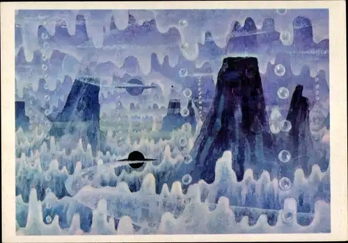 Künstler Ak Sokolov, A., Reflektierende Welt, Sowjetunion