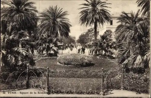 Ak Tunis, Tunesien, Square de la Residence