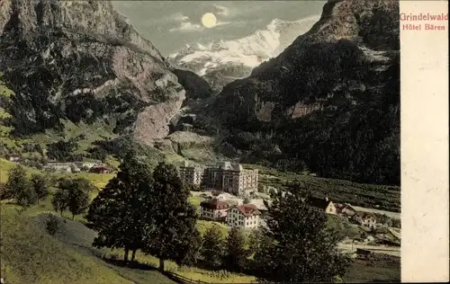 Ak Grindelwald Kanton Bern, Hotel Bären