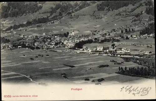 Ak Frutigen Kanton Bern, Gesamtansicht