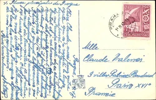 Ak Praha Prag Tschechien, Wenzelsplatz