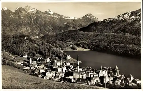 Ak St. Moritz Kanton Graubünden, Panorama
