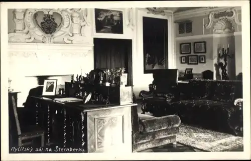 Ak Šternberk Mährisch Sternberg Region Olmütz, Rittersaal