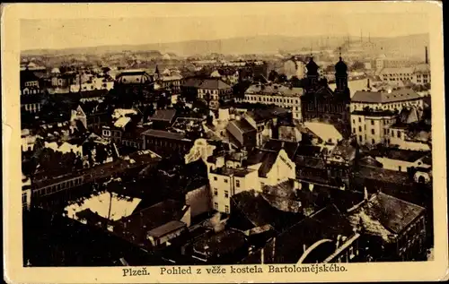 Ak Plzeň Pilsen Stadt, Totale