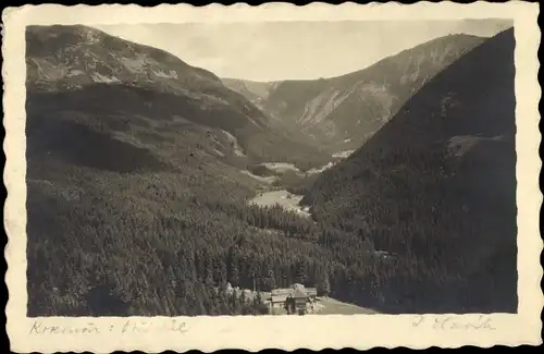 Ak Janské Lázně Johannisbad Region Königgrätz, Landschaftsblick