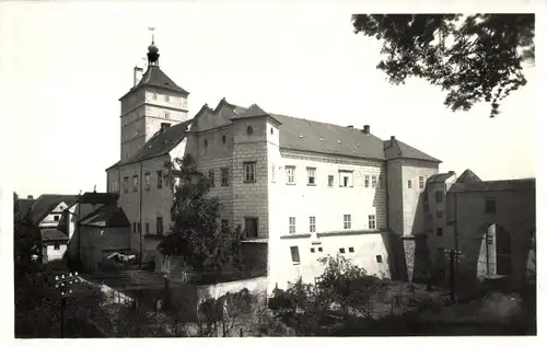 Ak Pardubice Pardubitz Stadt, Schloss