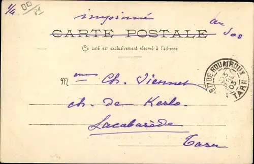 Ak Labastide Rouairoux Tarn, Boulevard Carnot, Rue du Paradis