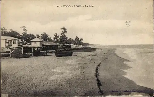 Ak Lomé Togo, Die Bucht