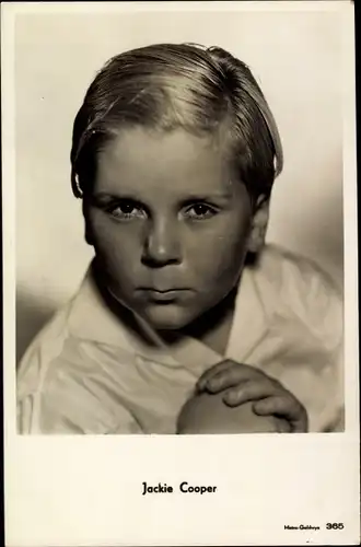 Ak Schauspieler Jackie Cooper, Portrait