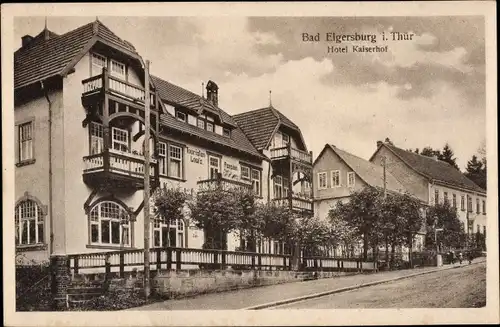 Ak Bad Elgersburg in Thüringen, Hotel Kaiserhof