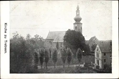 Ak Trebsen an der Mulde Sachsen, Kirche