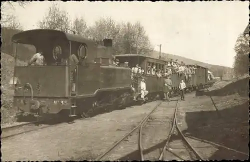 Foto Vervins Aisne, Kleinbahn-Rückbau, Kameradenkreis bayr. Eisenbahntruppen