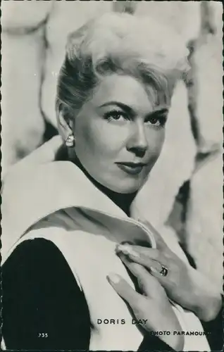 Ak Schauspielerin Doris Day, Portrait