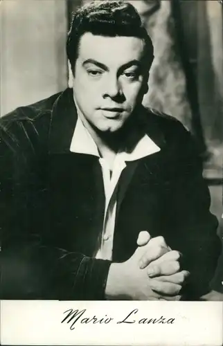 Ak Schauspieler Mario Lanza,  Portrait