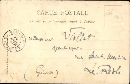 Postkarte Marly le Roi Yvelines, Viadukt