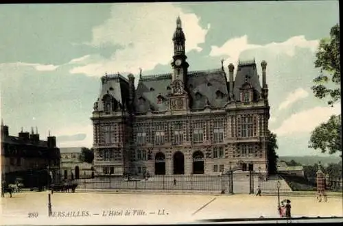 Ak Versailles Yvelines, Rathaus