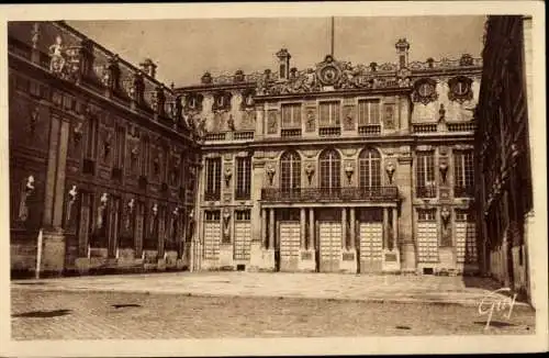 Ak Versailles Yvelines, Schloss