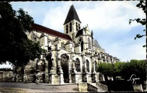 Ak Triel-sur-Seine Yvelines, Kirche