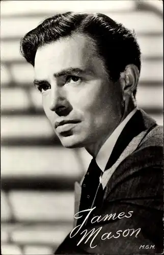 Ak Schauspieler James Mason, Portrait, Film Noodkreet