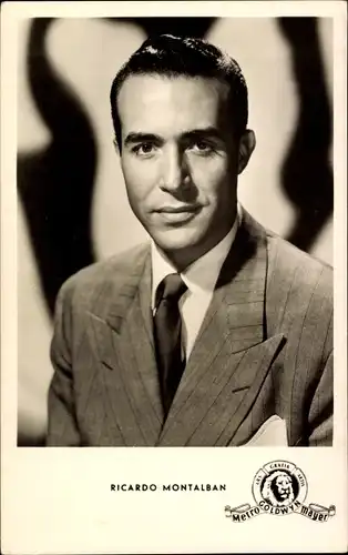 Ak Schauspieler Ricardo Montalban, Portrait