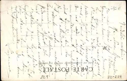 Ak Franvillers Somme, Kirche