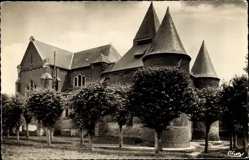 Ak St Christophe de Rocquigny Ardennes, Kirche