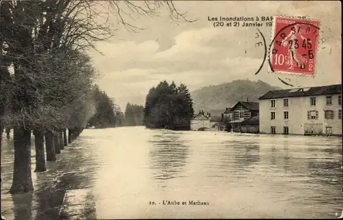Ak Mathaux Aube, Hochwasser