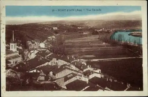Ak Pont de Vaux Ain, Gesamtansicht