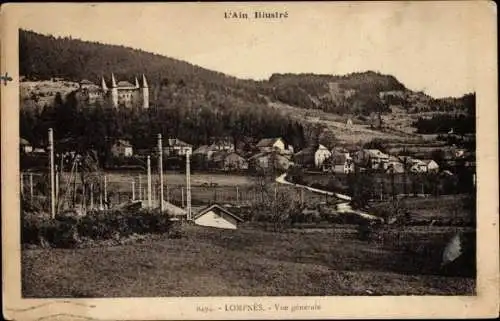 Ak Hauteville Lompnes Ain, Gesamtansicht