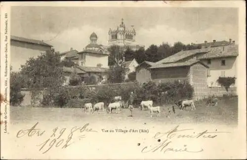 Ak Ars auf Formans Ain, Blick vom Dorf