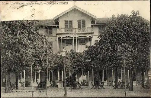 Ak Wageningen Gelderland Niederlande, Hotel de Wageningsche Berg