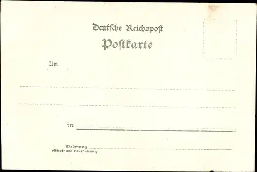 Ak Hansestadt Lübeck, Inneres der Schiffergesellschaft