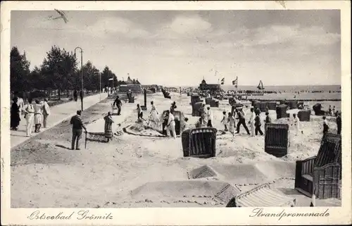 Ak Ostseebad Grömitz in Holstein, Strandpromenade