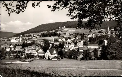 Ak Baiersbronn im Schwarzwald, Totalansicht