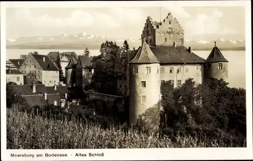 Ak Meersburg am Bodensee, Altes Schloss