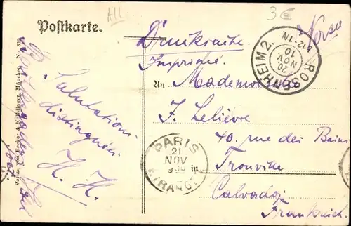 Ak Oberaudorf in Oberbayern, Brünnsteinhaus, Schlittenfahrer