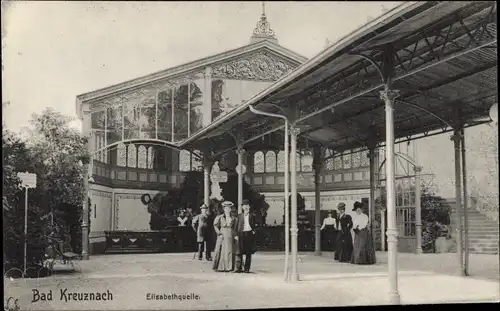 Ak Bad Kreuznach in Rheinland Pfalz, Elisabethquelle