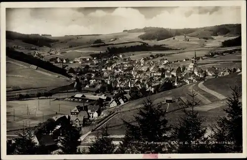 Ak Furtwangen im Schwarzwald, Totalansicht