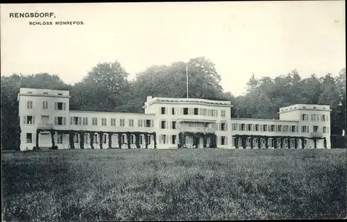 Ak Rengsdorf, Schloss Monrepos, Front