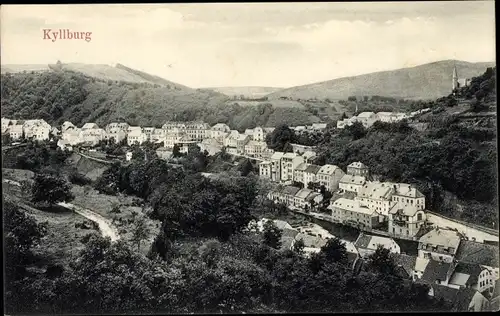 Ak Kyllburg in der Eifel, Panorama